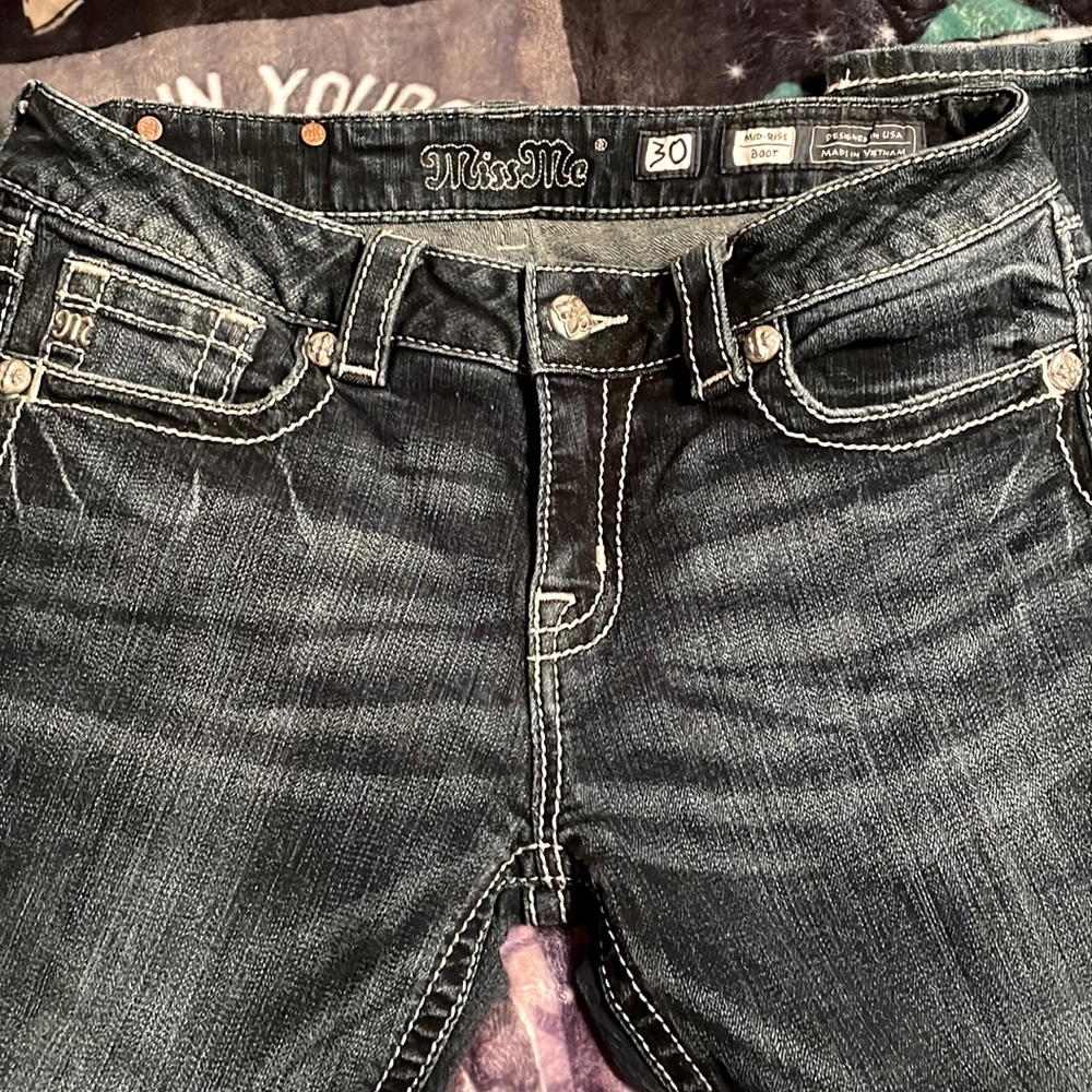 Miss Me Jeans sz 30/34  misrule bootcut